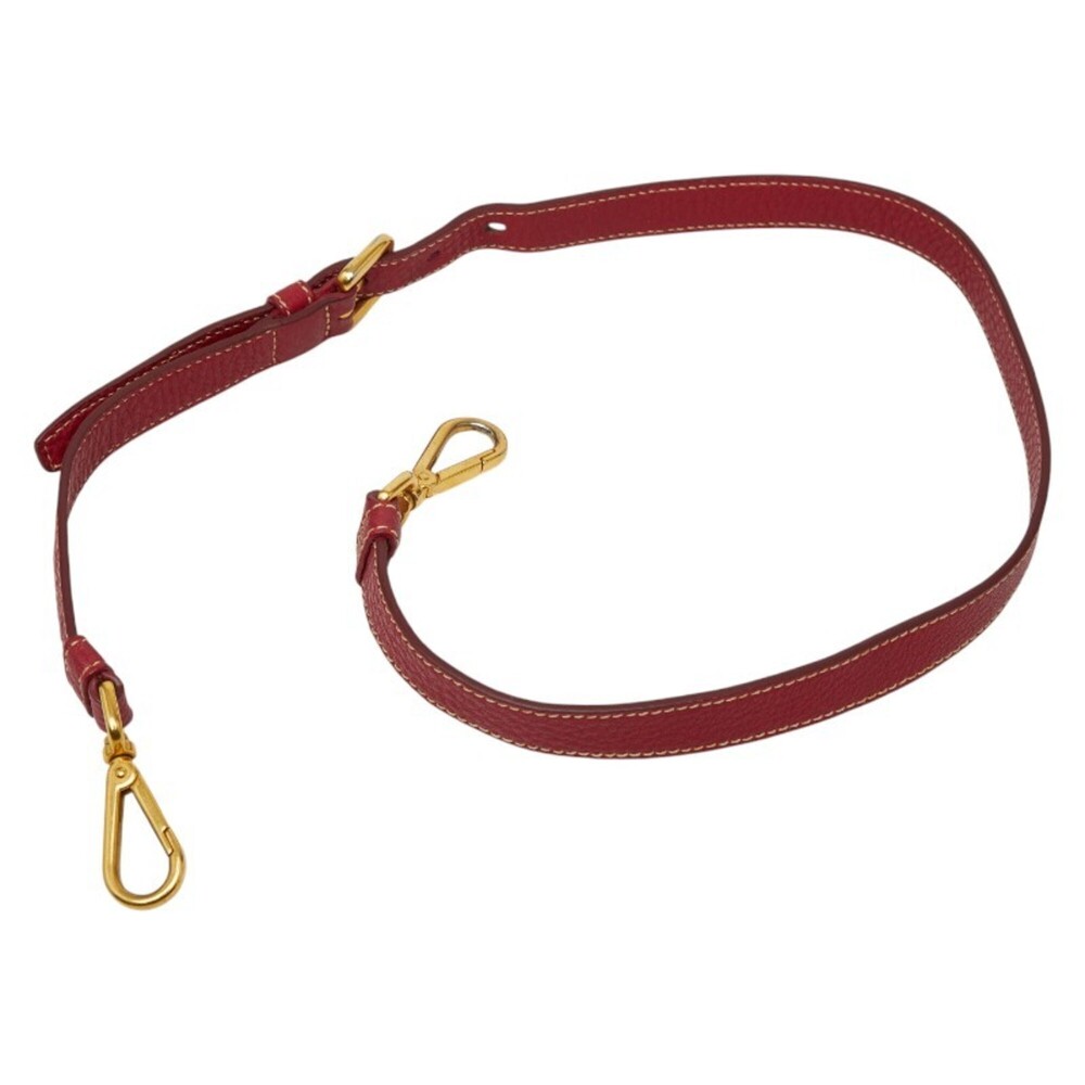 PRADA Red Leather Shoulder Bag - Picture 15 of 15